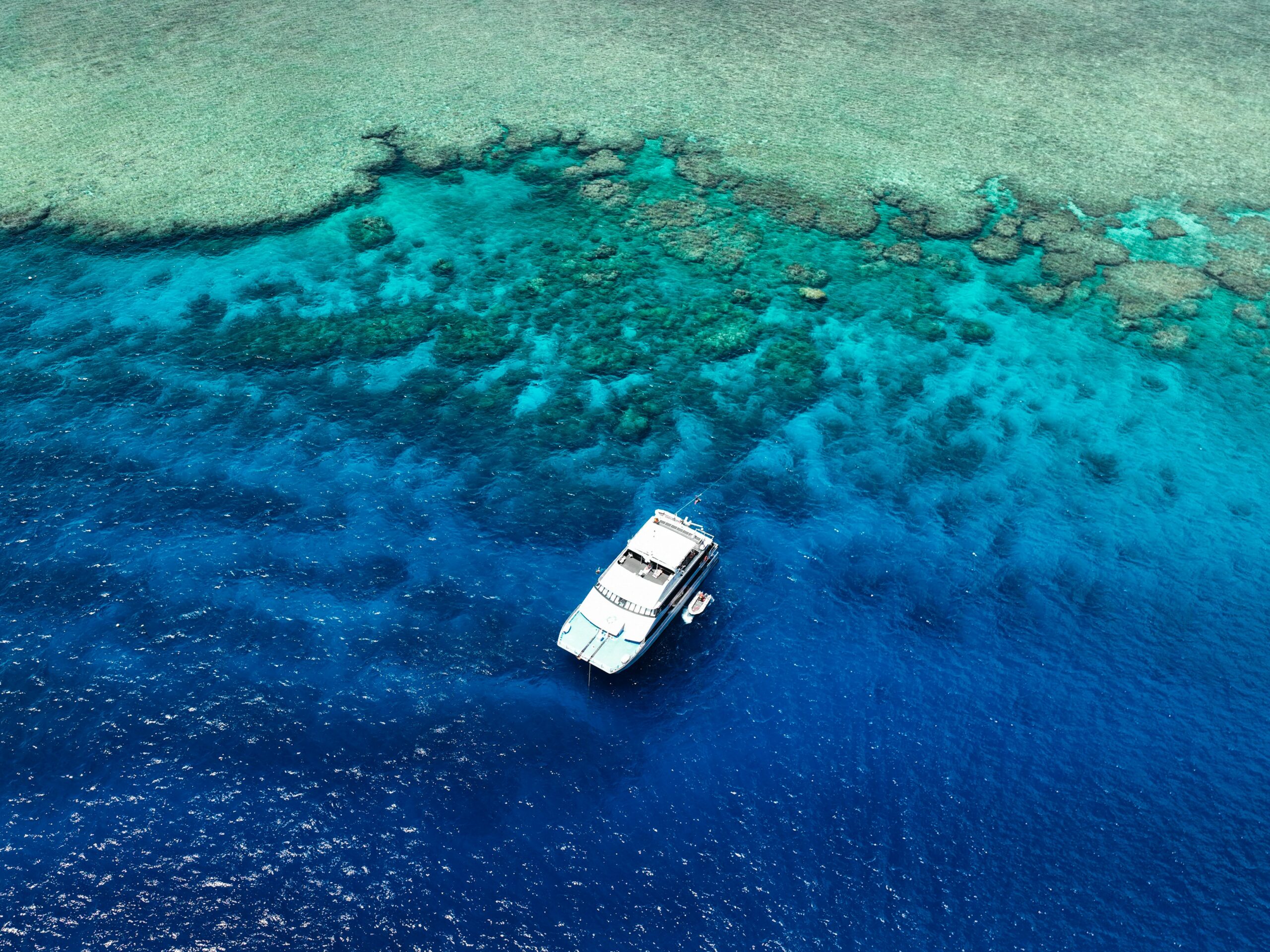 Mike Ball's Liveaboard Spoil Sport out on the Great Barrier Reef, Australia